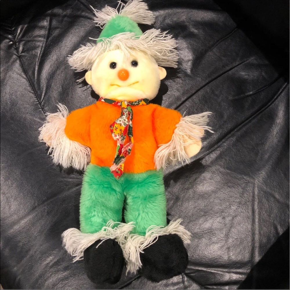 Vintage Rare Eden USA Scarecrow 14”